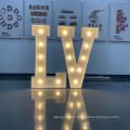 High quality numbers lighted letters for party christmas for wedding decoration bulb light sign